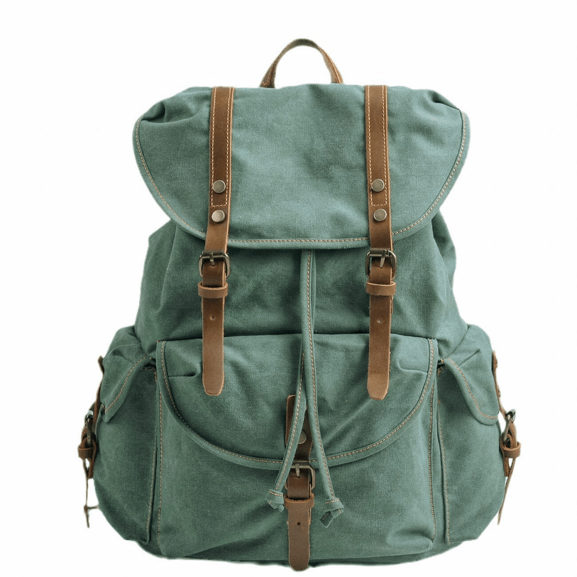 Unisex Military Canvas Backpack Durable Reliable Design