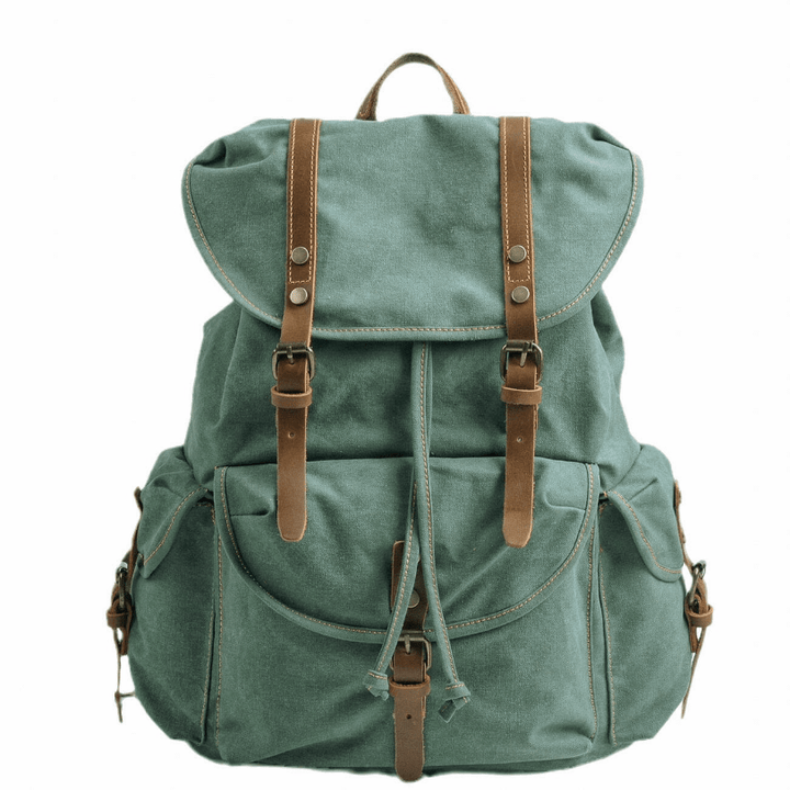 Unisex Military Canvas Backpack Durable Reliable Design