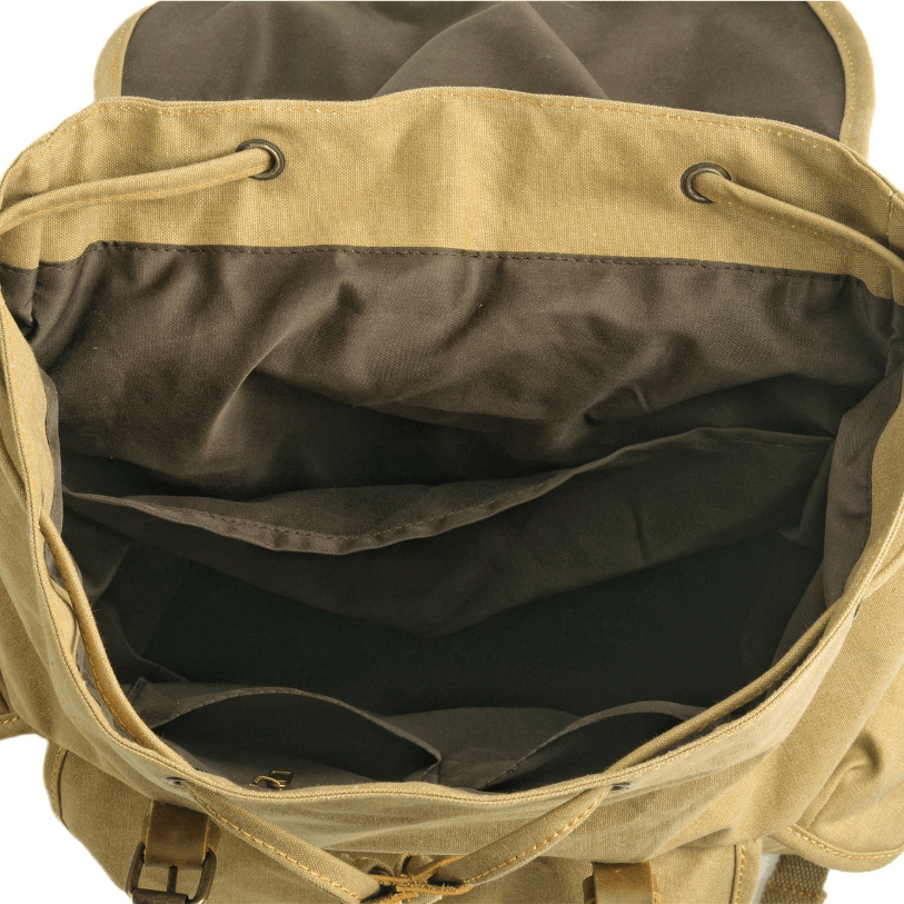 Unisex Military Canvas Backpack Durable Reliable Design