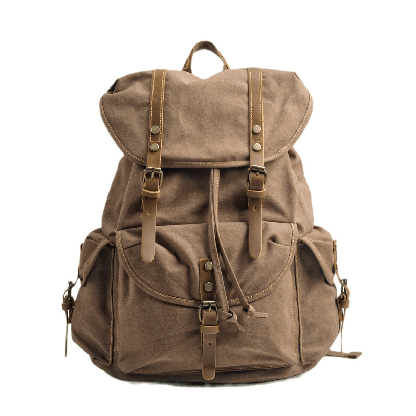 Unisex Military Canvas Backpack Durable Reliable Design