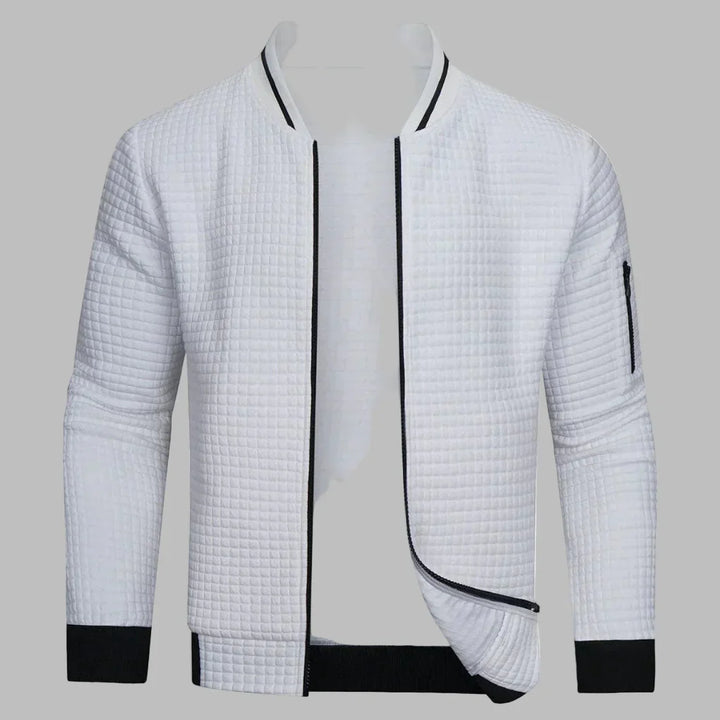 Mens Zip-Up Sweater Comfortable Warm Fit