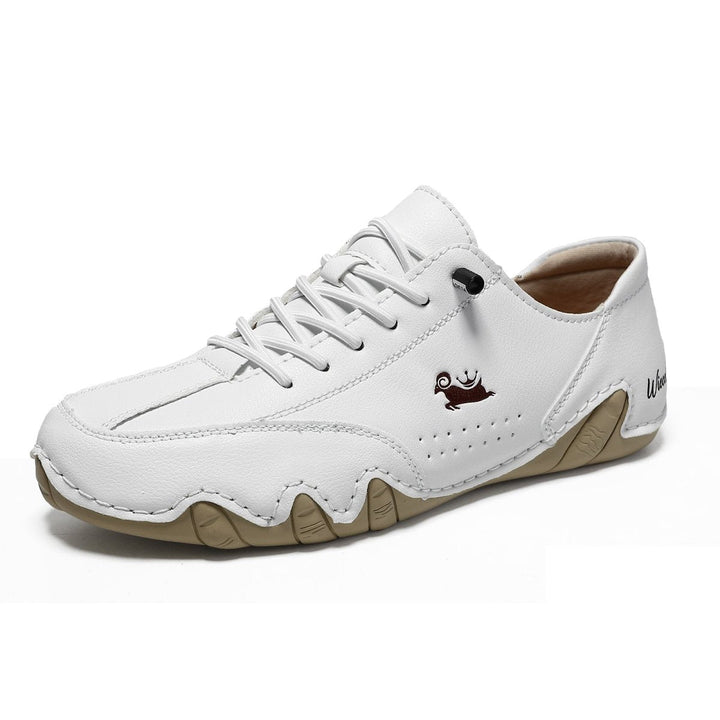 Womens Orthopaedic Leather Shoes Wide Toe Box Barefoot - BritishMode