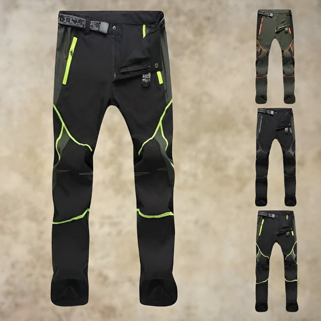 Mens Hiking Trousers Windproof Durable Fit - BritishMode