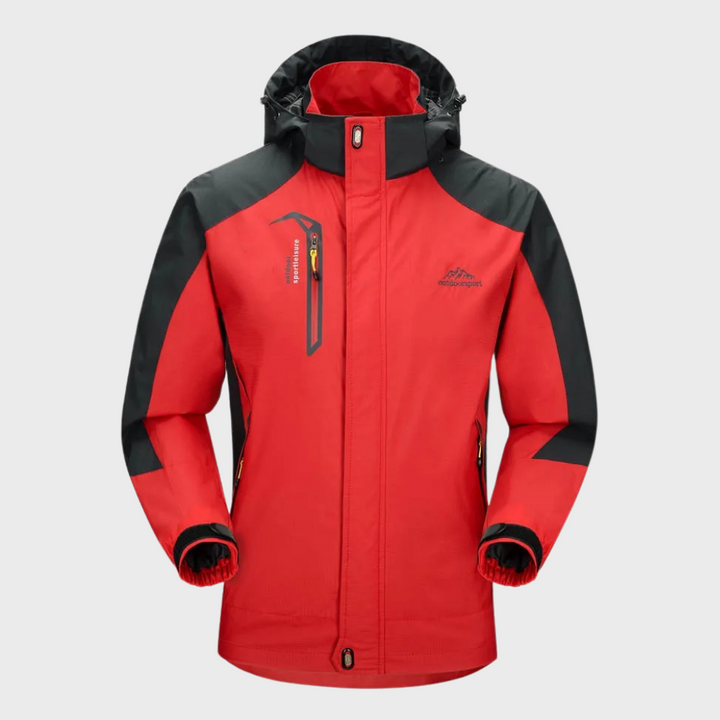 Mens Outdoor Shell Jacket Waterproof Breathable