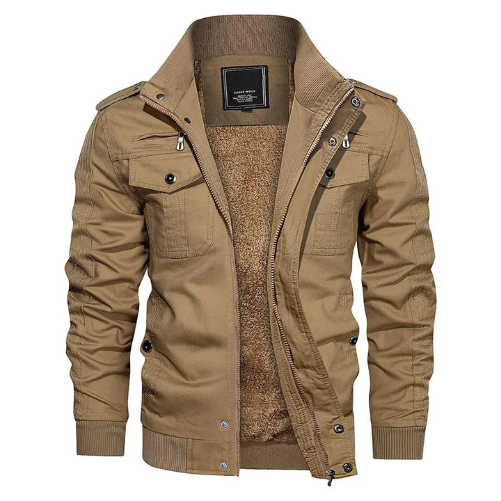 Mens Utility Jacket Windproof Regular Fit