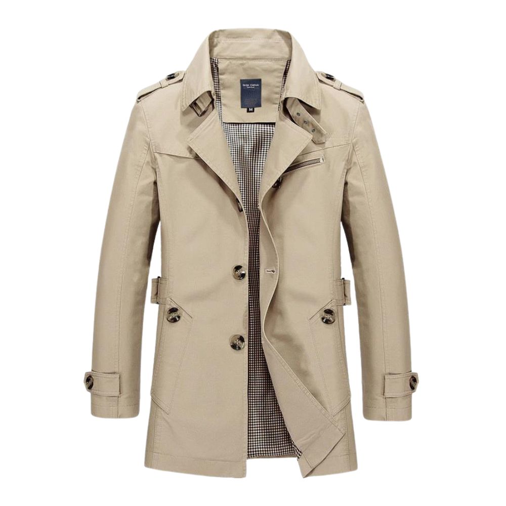 Mens Windproof Winter Jacket Insulated Warm Fit - BritishMode