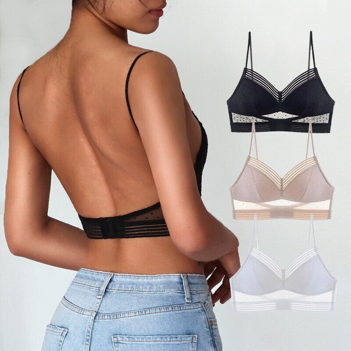 Womens Bralette Backless Style