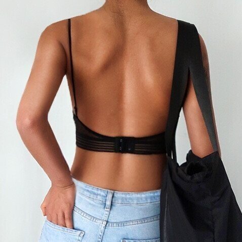 Womens Bralette Backless Style - BritishMode
