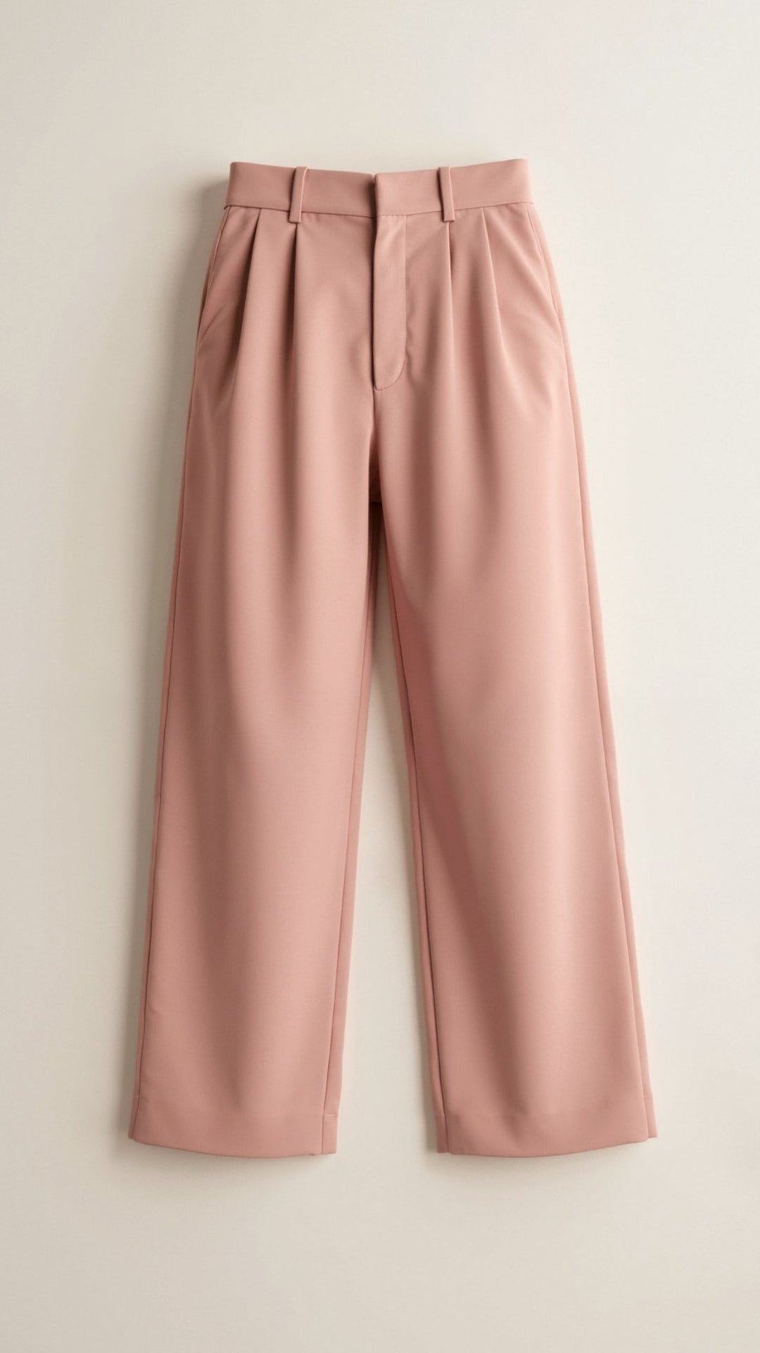 Womens Wide Leg Pants High-Waisted Pleated