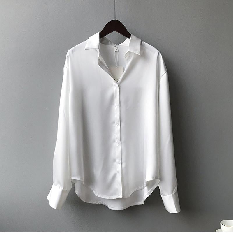Womens Blouse Long Sleeve Lightweight Fit