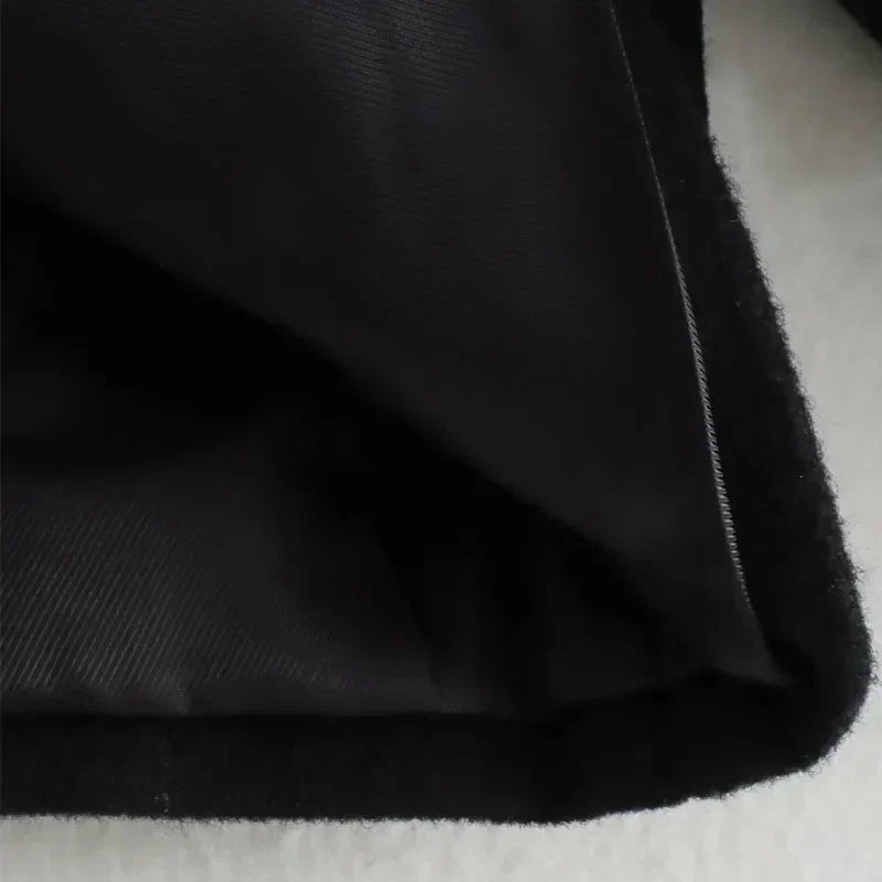 Womens Cropped Bomber Jacket Button Front