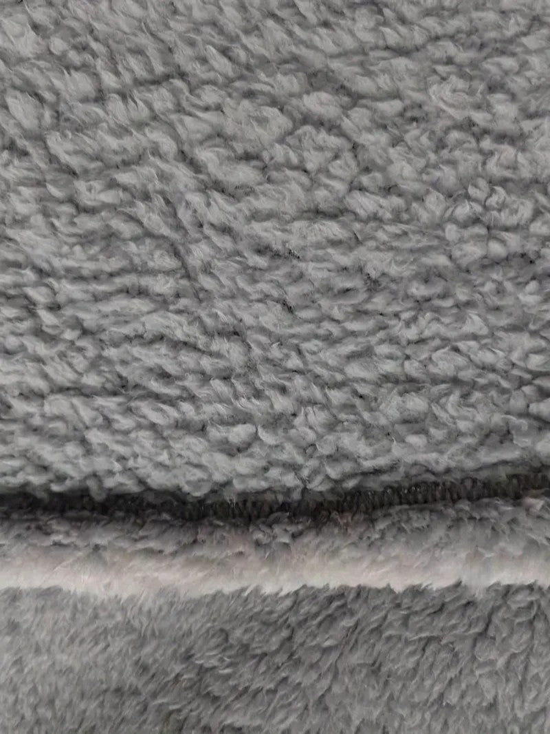 Womens Sweatshirt with Fuzzy Texture Relaxed Fit
