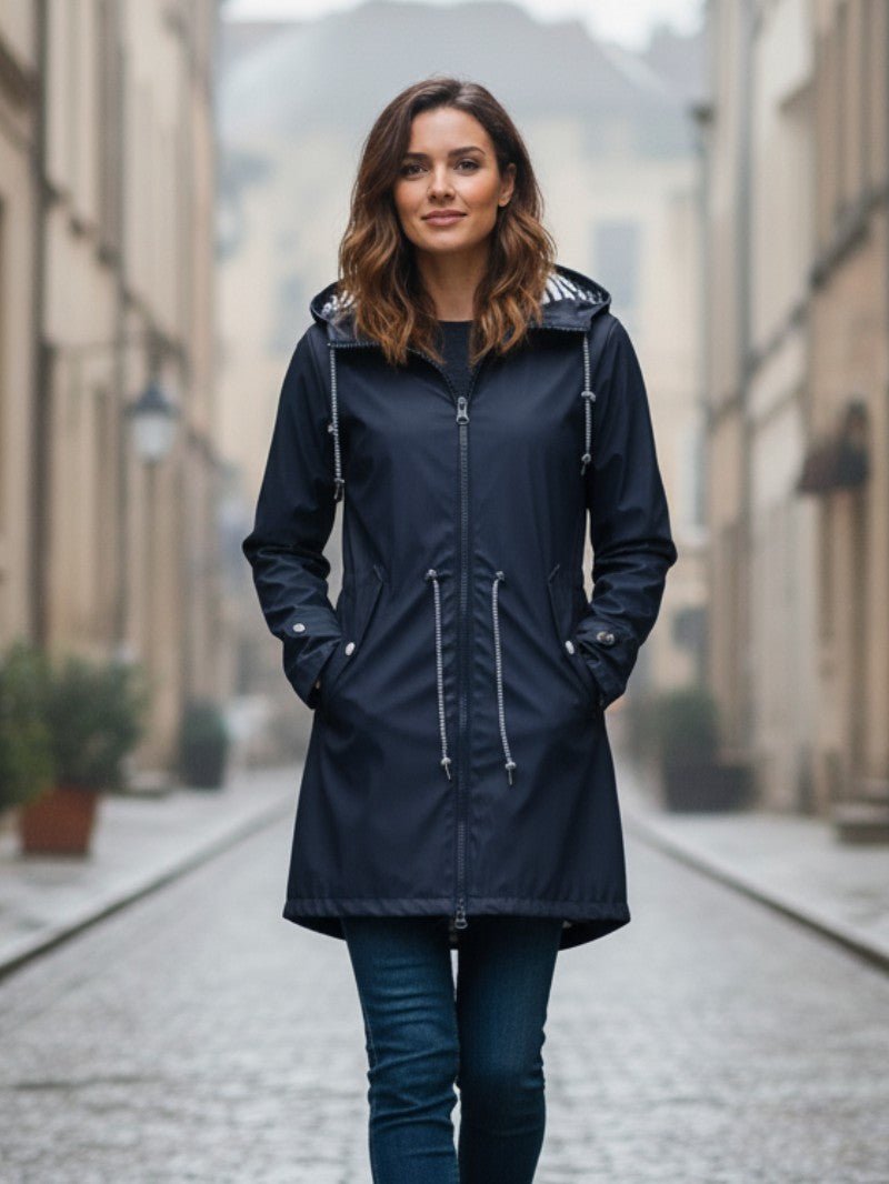 Womens Hooded Coat Waterproof Shell - BritishMode