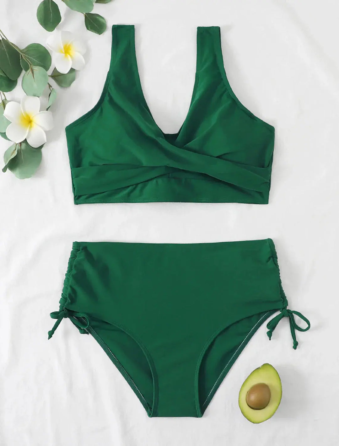 Womens Bikini Swimwear Two-Piece Adjustable Fit