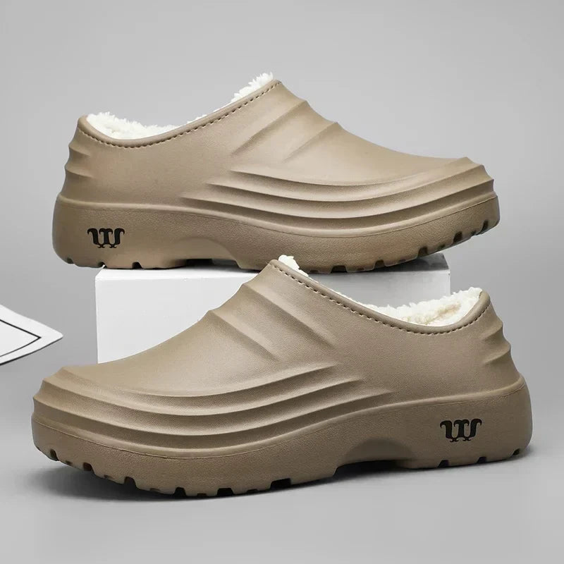 Unisex Leather Boots Waterproof Durable