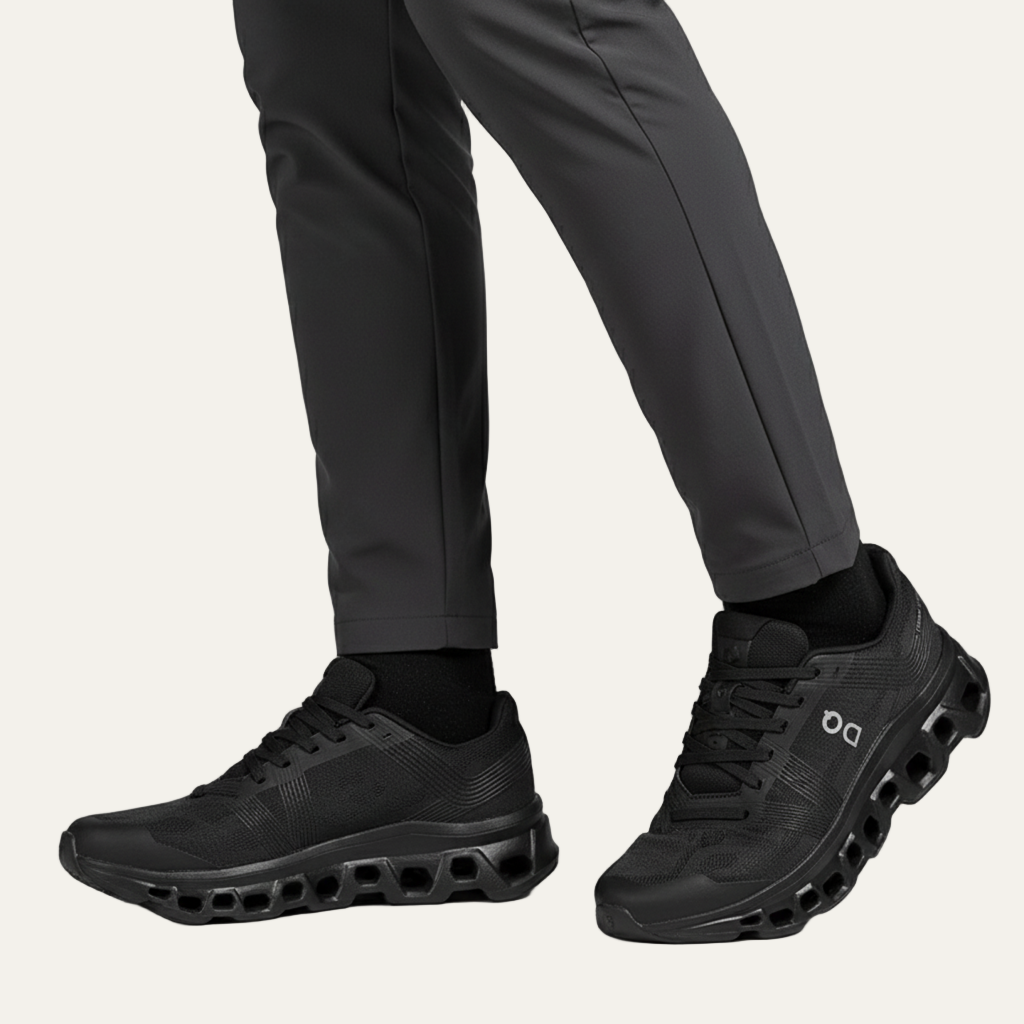 Mens Casual Sneakers Mesh Sculpted Sole - BritishMode