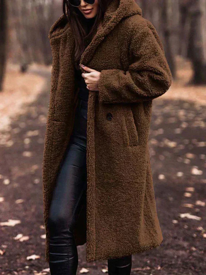 Womens Long Winter Coat Insulated Warm Fit