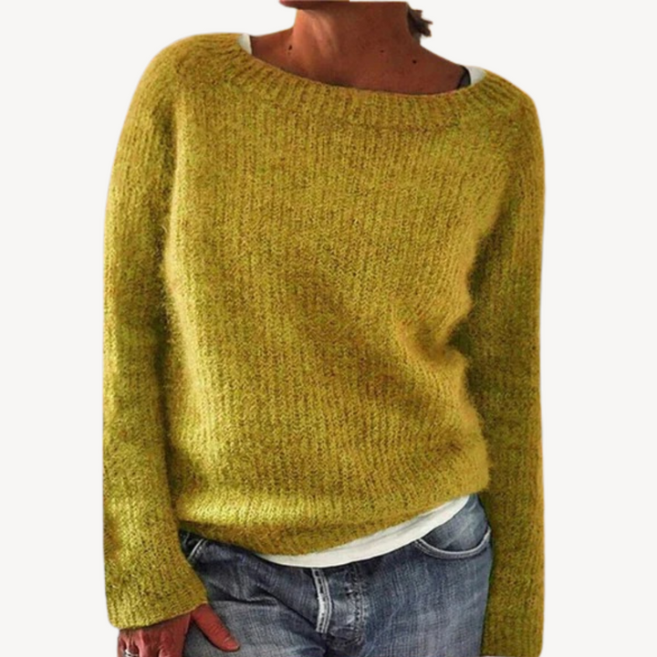Womens Knit Sweater Cozy Fit - BritishMode