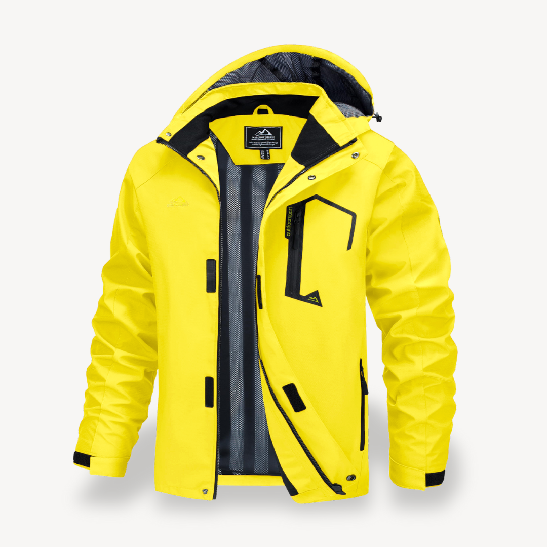 Mens Jacket Water-Resistant Lightweight Fit
