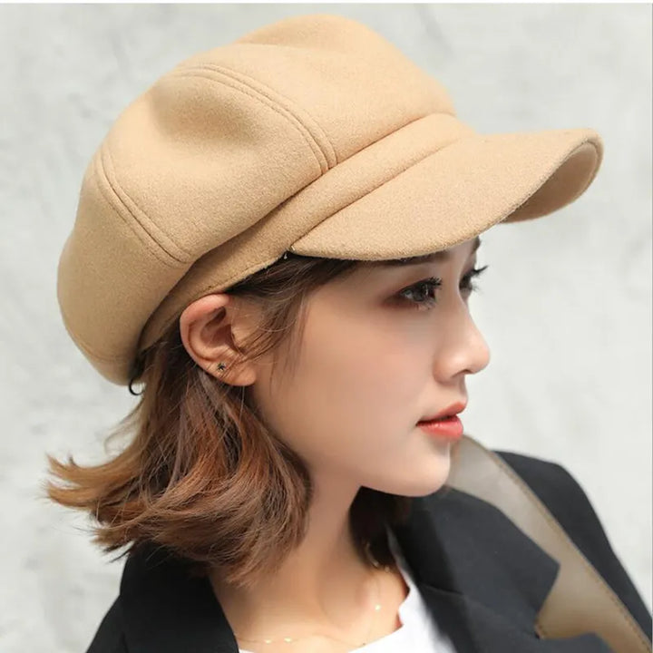 Unisex Winter Balloon Cap with Vintage Style and Comfort