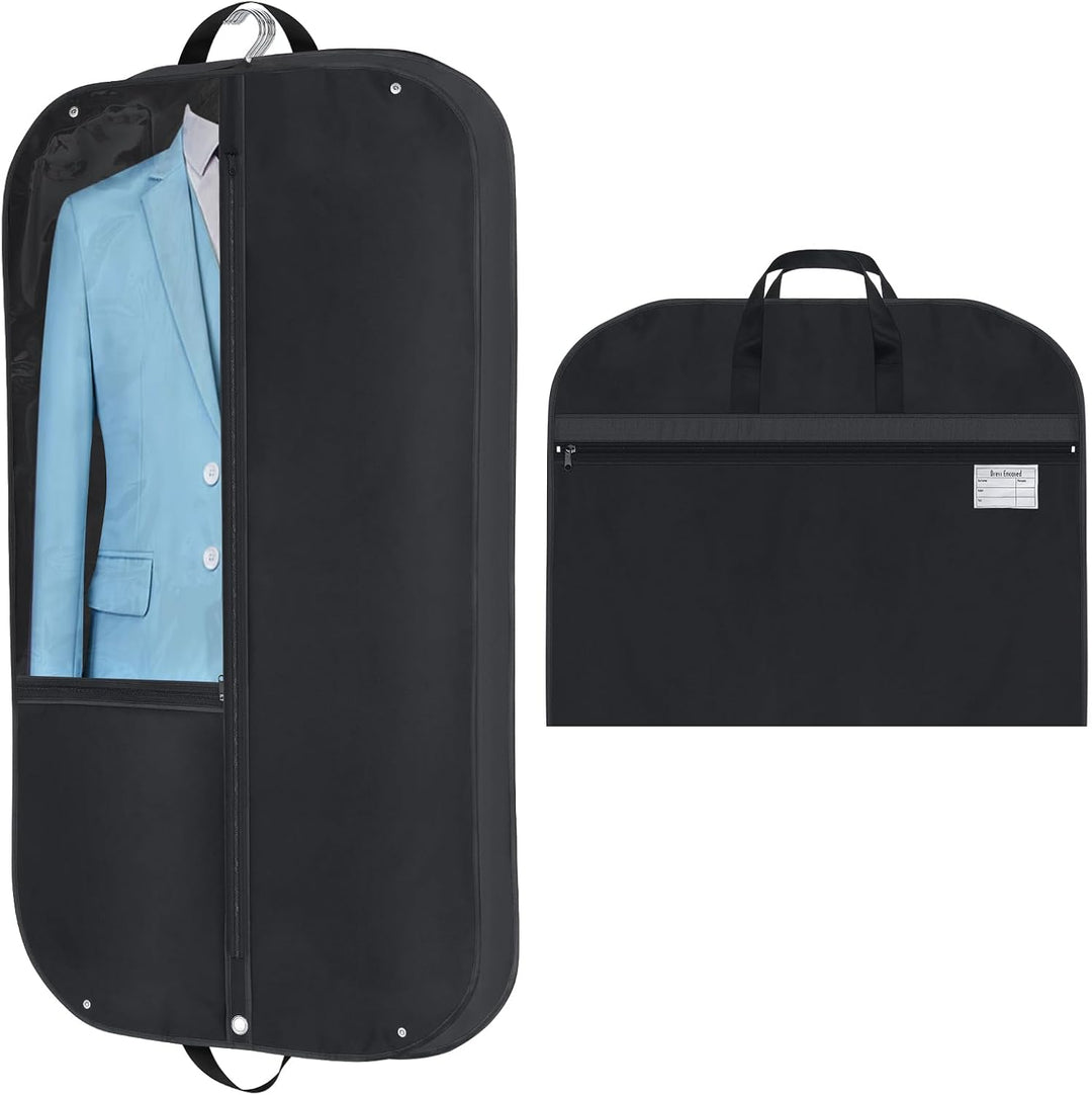 Unisex Waterproof Oxford Garment Bag with Gusset Pockets - BritishMode